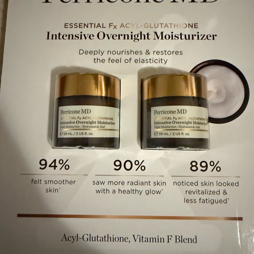 Perricone MD Intensive Overnight Moisturizer - Gold and Brown